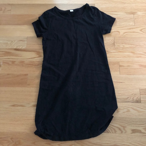 Black T-Shirt Dress - Picture 1 of 1